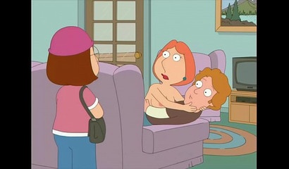 Lois Griffin training cocks for cartoon daughter Meg