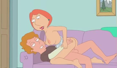Lois Griffin training cocks for cartoon daughter Meg