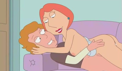 Lois Griffin training cocks for cartoon daughter Meg