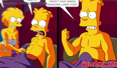 Big Dick Anime Porn Comic - Are you dreaming of me big brother? - Simpson Porn Comic