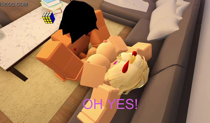 Roblox 3D chick serves her holes to be filled up