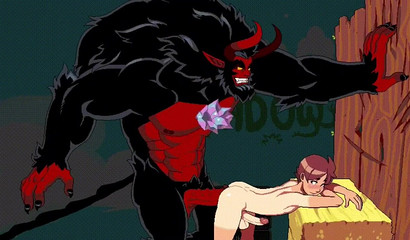 Entering the void where furry hentai characters empty their mega balls