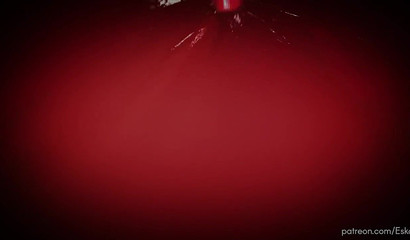 The shrunken woman getting up close and personal with anime's cunny