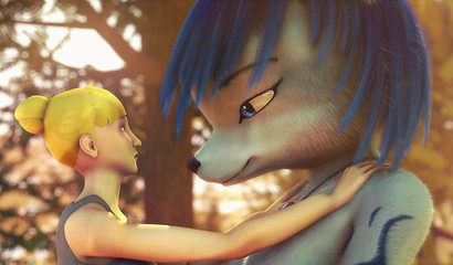 Bodily pleasures of a Vore begin with kinky belly inflation