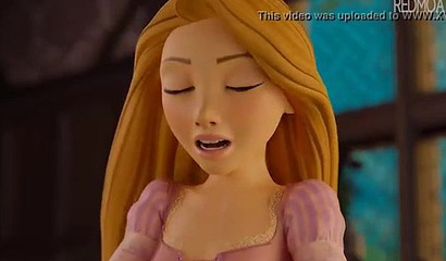Who would have guessed that Rapunzel was such a cock gobbler?