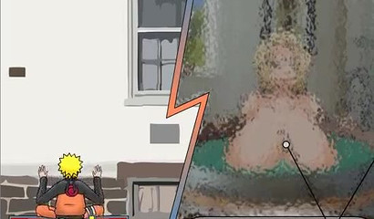 Tsunade plowing that deep fuckbox with his jizz-spraying machine