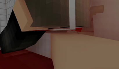 Enfermeira Minecraft a cuidar de um pénis Hentai com os seus lábios cicatrizantes POV