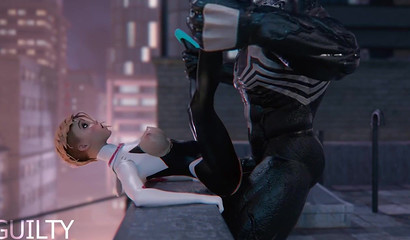 Cum-hungry twat creeping inside a vicious 3D monster's mind