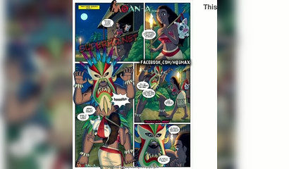 Disney princess Moana shedding a new light on her kinky character