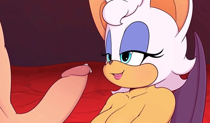 Sonic the Hedgehog bringing a cum-filled twist to the famous series