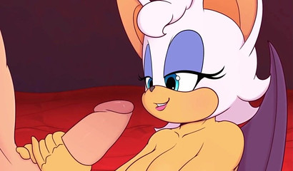 Sonic the Hedgehog bringing a cum-filled twist to the famous series