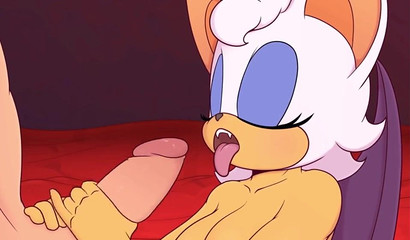 Sonic the Hedgehog bringing a cum-filled twist to the famous series