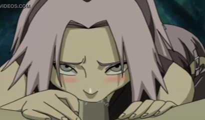 Blowjobs and big tits dominating the Naruto-inspired compilation