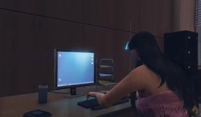 The office secretary in GTA loves a good old doggy business 3D