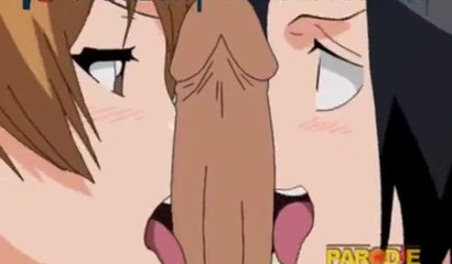 I want two anime teens on my cock like that!