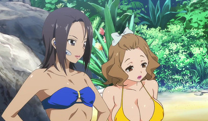 Touching other girl's huge tits for the first time - Valkyrie mermaid