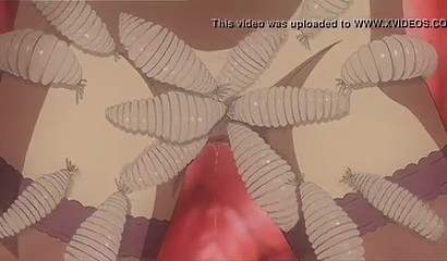The worm rape is the hottest thing I've seen lately in hentai porn