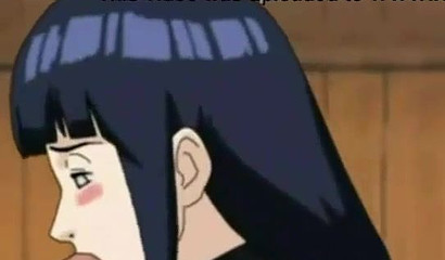 Shy girl Hinata does blowjob for the first time
