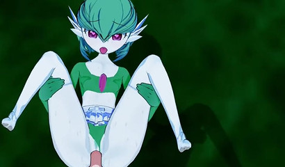 Cartoon 3D animation with fucking Gardevoir from Pokemon"