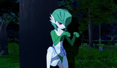 Cartoon 3D animation with fucking Gardevoir from Pokemon"