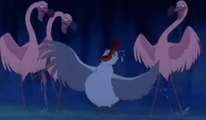 A beauty with a big booty Ariel fucks in a boat with a prince