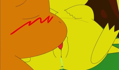 Pikachu Charmeleon fuck after oral foreplay