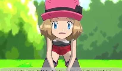 Cool sex in the park with hot Pokemon trainer Serena