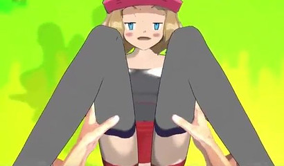 Cool sex in the park with hot Pokemon trainer Serena