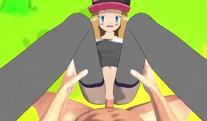Cool sex in the park with hot Pokemon trainer Serena