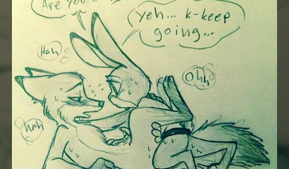 Porn cartoon comics in a selection with the characters of the cool cartoon Zveropolis"