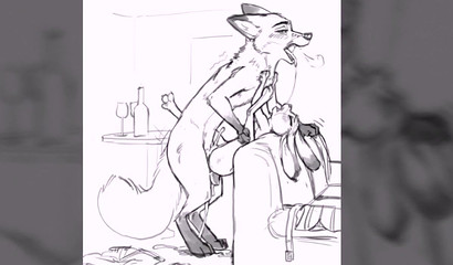 Porn cartoon comics in a selection with the characters of the cool cartoon Zveropolis"