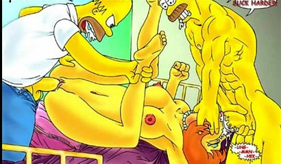 Simpsons Coitus Parody Homer Drawn