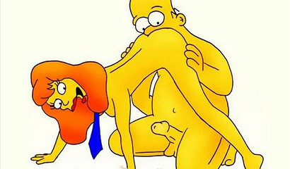 Simpsons Coitus Parody Homer Drawn
