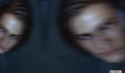 Jill Valentine meets pure Resident Evil in a form of an enormous dick