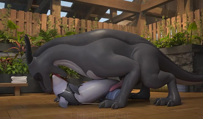 Innocent dolphin sucking Furry made me cum like a lunatic!