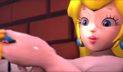Will Princess Zelda endure the evil giantess Peach?