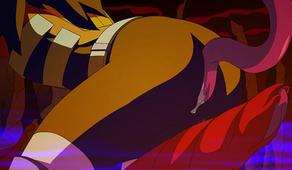 Ghostbusters - sex monster takes a rough turn on the slammed hoe