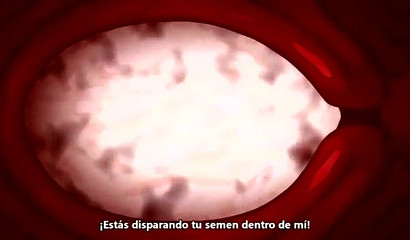 Squeeze those hefty jugs while she screams - uncensored hentai cartoon