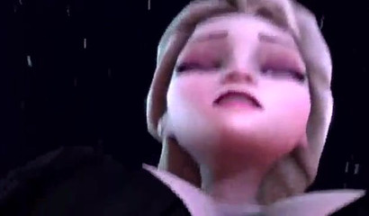 Anna of Arendelle accepts the Frozen stick down the holes