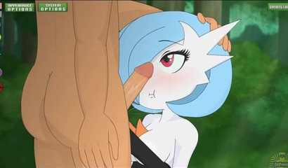 Collecting saggy Pokemon balls with Gardevoir