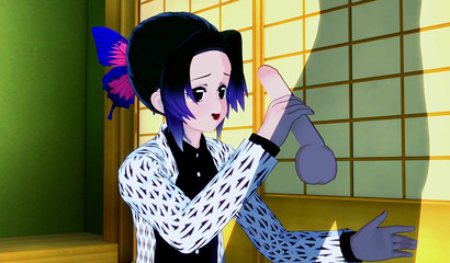 There is a horny 3D ghost but nobody believes poor Shinobu Kocho