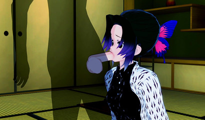 There is a horny 3D ghost but nobody believes poor Shinobu Kocho