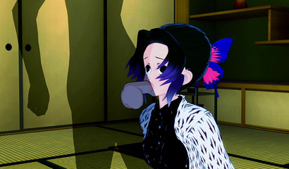 There is a horny 3D ghost but nobody believes poor Shinobu Kocho