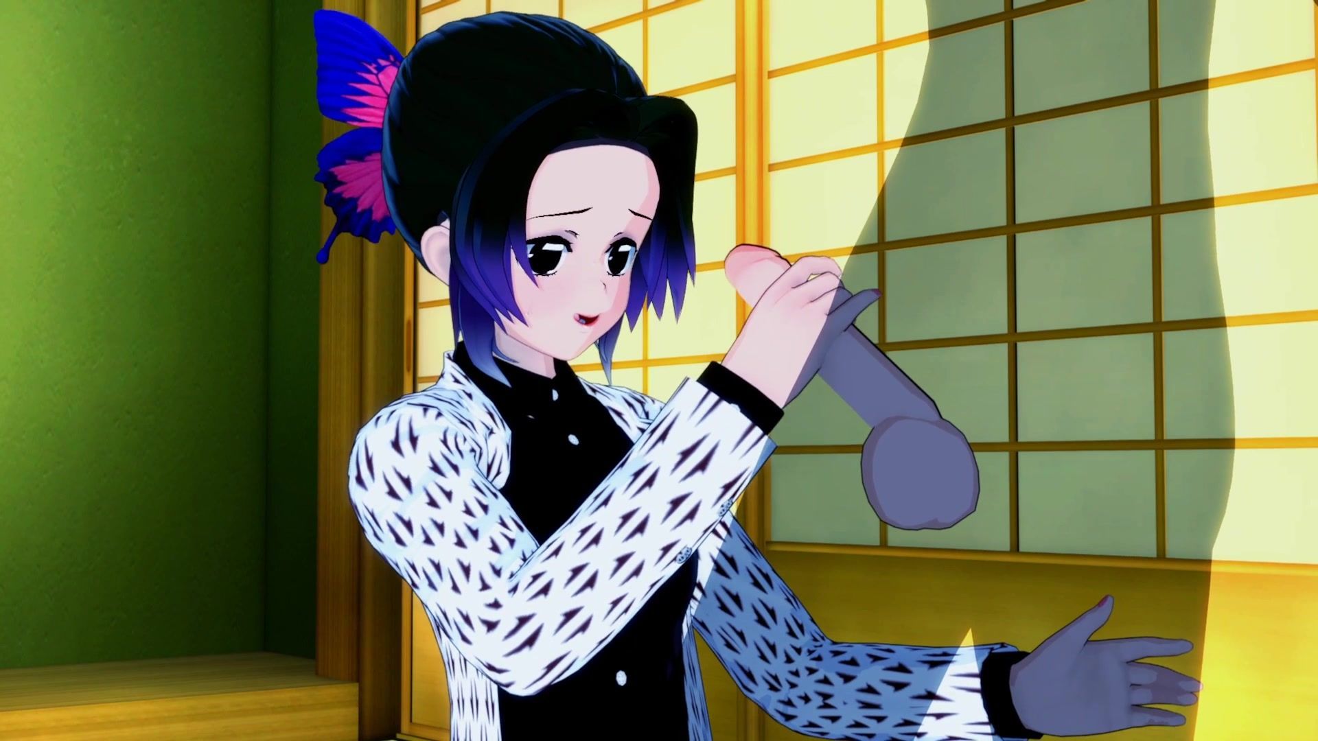 There is a horny 3D ghost but nobody believes poor Shinobu Kocho