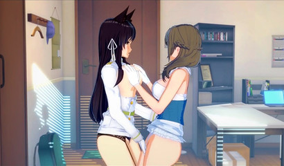 Hentai Azur lane scissoring is all I ever wanted to see