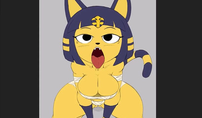 This porn Animal Crossing Ankha compilation will make you bust fast
