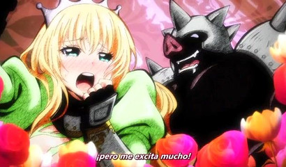 Monster anime chicks take on their enemies with dripping cunts