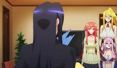 Monster anime chicks take on their enemies with dripping cunts