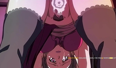 Anime femdom needs her gushy pussy taken care of