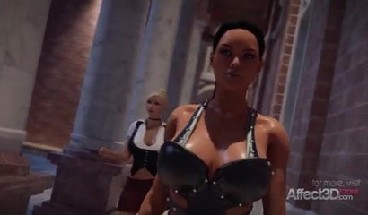 Lesbian 3D sex scene now showing in museums